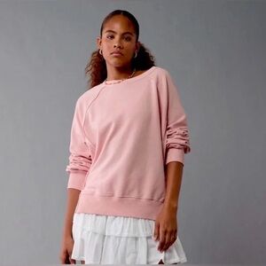 ❥𝗔𝗘𝗢:  Women’s LIVED-IN  Sweatshirt - Pink